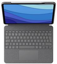 ipad 11 combo touch - Dėklas Logitech Combo Touch UK, tamsiai pilka, 11" - 2 nuotrauka