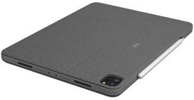 ipad 11 combo touch - Dėklas Logitech Combo Touch UK, tamsiai pilka, 11" - 3 nuotrauka