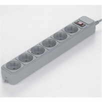 PROTECTOR POWER SURGE 1.8M/6OUTL SPG6-B-6C GEMBIRD