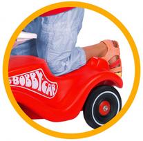 big bobby - BIG Bobby Car Classic Red - 3 nuotrauka