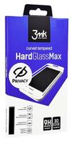 iphone 7 apsauginis stiklas - 3MK HardGlass Max Privacy Screen protector, Apple, iPhone 7, Tempered Glass, Transparent/Juodas - 1 nuotrauka
