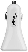18w ikroviklis - Akyga Dual USB Quick Charge Car Charger White - 3 nuotrauka