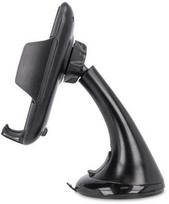 wireless telefono laikiklis - Forever Car Golder With Wireless Charger Black (Juodas) - 3 nuotrauka