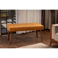 taburetes ir - Pufas Kalune Design Pole, geltonas - 4 nuotrauka