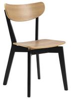 Valgomojo kėdė Home4you Roxby AC85660, ruda/juoda