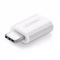 ugreen micro usb laidas - Ugreen 30391 micro USB to USB Type C adapter Black - 1 nuotrauka