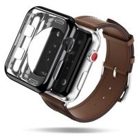 deklai apple watch - Dux Ducis Premium Silicone Case For Apple Watch 2/3 38mm Black - 3 nuotrauka