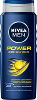 Nivea Men Power Fresh plaukų ir kūno prausiklis 500ml