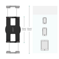 p14 - Ugreen LP142 Universal Holder with Folding Long Arm Black - 3 nuotrauka