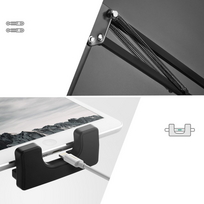 p14 - Ugreen LP142 Universal Holder with Folding Long Arm Black - 4 nuotrauka