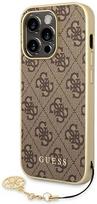 iphone 15 plus case guess - Guess "GUHCP14MGF4GBR 4G Charms Case iPhone 14 Plus" Brown - 2 nuotrauka