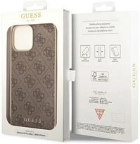 iphone 15 plus case guess - Guess "GUHCP14MGF4GBR 4G Charms Case iPhone 14 Plus" Brown - 7 nuotrauka