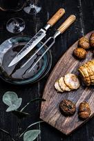 japoniskas peilis - Style De Vie Olive Forged 20,5 cm medis/japoniškas plienas - 5 nuotrauka