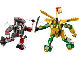 lego robotas - LEGO NINJAGO Lloyd kovinis robotas EVO 71781 - 4 nuotrauka