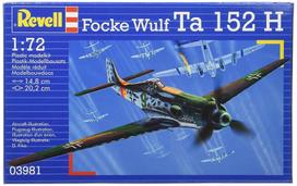 revell konstruktoriai - Revell Focke Wulf Ta 152 H 1:72 03981 - 3 nuotrauka