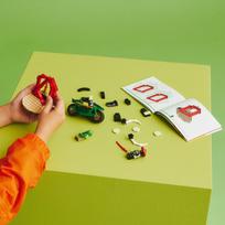 lego motociklas - LEGO NINJAGO Lloyd nindzių miesto motociklas 71788 - 6 nuotrauka