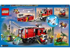 lego city sunkvezimis - LEGO City Ugniagesių vadavietės sunkvežimis 60374 - 3 nuotrauka