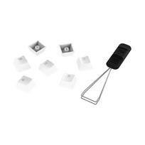 hyperx keycaps - HyperX Full key Set Keycaps PBT, white - Keycaps - 1 nuotrauka