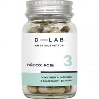 detoxas lt - D-LAB Nutricosmetics Detox Foie, kepenų detoksikacijai, 56 kaps. - 1 nuotrauka