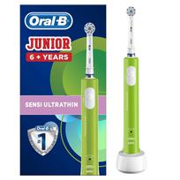 Dantų šepetėlis Oral-B Junior 6+ Vaikiškas Žalia, Balta