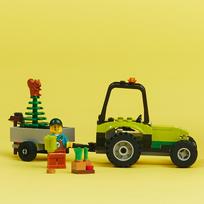 lego city - LEGO City Parko traktoriukas 60390 - 5 nuotrauka