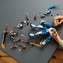 lego figureles - LEGO NINJAGO Jay robotas titanas 71785 - 5 nuotrauka
