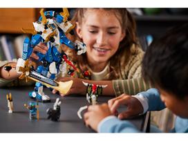 lego figureles - LEGO NINJAGO Jay robotas titanas 71785 - 7 nuotrauka