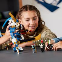 lego figureles - LEGO NINJAGO Jay robotas titanas 71785 - 8 nuotrauka