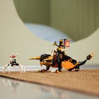 lego drakonas - LEGO NINJAGO Cole Žemės drakonas EVO 71782 - 10 nuotrauka