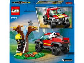 lego gaisrine - LEGO City Ugniagesių visureigio pagalbos misija 60393 - 3 nuotrauka