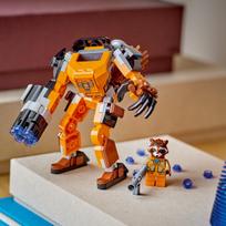 lego marvel - LEGO Marvel Rocket šarvai-robotas 76243 - 8 nuotrauka