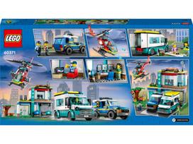 lego city - LEGO City Skubiosios pagalbos transporto priemonių būstinė 60371 - 2 nuotrauka