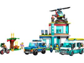 lego city - LEGO City Skubiosios pagalbos transporto priemonių būstinė 60371 - 3 nuotrauka
