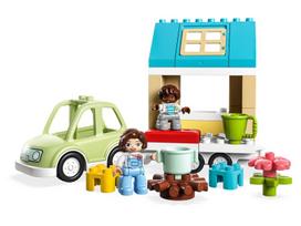 lego konstruktoris - LEGO DUPLO Town Šeimos namas ant ratų 10986 - 4 nuotrauka