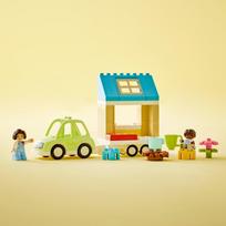 lego konstruktoris - LEGO DUPLO Town Šeimos namas ant ratų 10986 - 6 nuotrauka