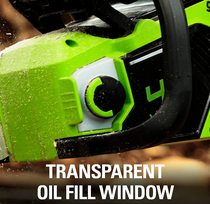greenworks akumuliatorius 40 v - Greenworks GD40CS18 (be akumuliatoriaus) - 11 nuotrauka