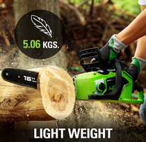 greenworks akumuliatorius 40 v - Greenworks GD40CS18 (be akumuliatoriaus) - 12 nuotrauka