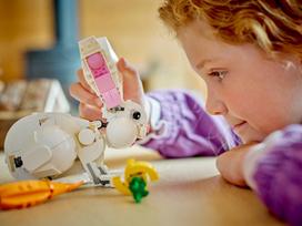 lego gyvuni - LEGO Creator White Rabbit 31133 - 7 nuotrauka
