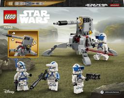 lego kariai - LEGO STAR WARS 501-ojo būrio klonų karių kovos rinkinys 75345 - 2 nuotrauka