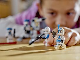 lego kariai - LEGO STAR WARS 501-ojo būrio klonų karių kovos rinkinys 75345 - 8 nuotrauka