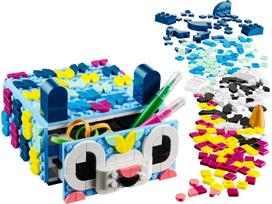 lego detales - LEGO DOTS Kūrybinis gyvūnų stalčius 41805 - 3 nuotrauka