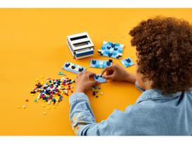 lego detales - LEGO DOTS Kūrybinis gyvūnų stalčius 41805 - 5 nuotrauka