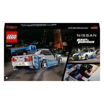 greiti ir isiute - LEGO Speed Champions Greiti ir įsiutę 2 Nissan Skyline GT-R (R34) 76917 - 3 nuotrauka