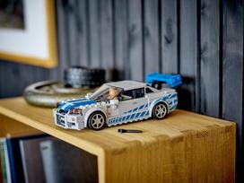 greiti ir isiute - LEGO Speed Champions Greiti ir įsiutę 2 Nissan Skyline GT-R (R34) 76917 - 10 nuotrauka