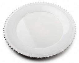 Dekoratyvinis padėklas Mondex Blanche Colors, 330 mm x 330 mm