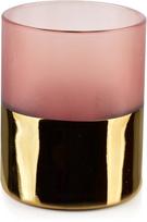 Žvakidė Mondex Rita Pink HTID1070, stiklas, Ø 100 cm, 125 mm, aukso/rožinė