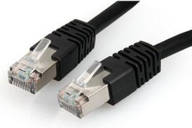 kabelis utp cat6e - Gembird PP6U UTP Cat6 Patch Cord 3m Black - 3 nuotrauka