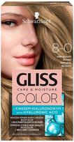Schwarzkopf Gliss Color ilgalaikiai plaukų dažai - 8-0