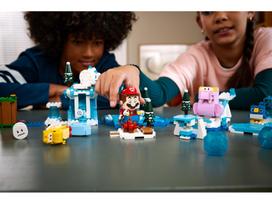 lego mario - LEGO Super Mario Papildomas rinkinys „Fliprus nuotykiai ant sniego“ 71417 - 7 nuotrauka