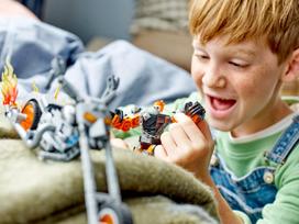 lego figureles - LEGO Marvel Tamsos baikerio robotas ir motociklas 76245 - 7 nuotrauka
